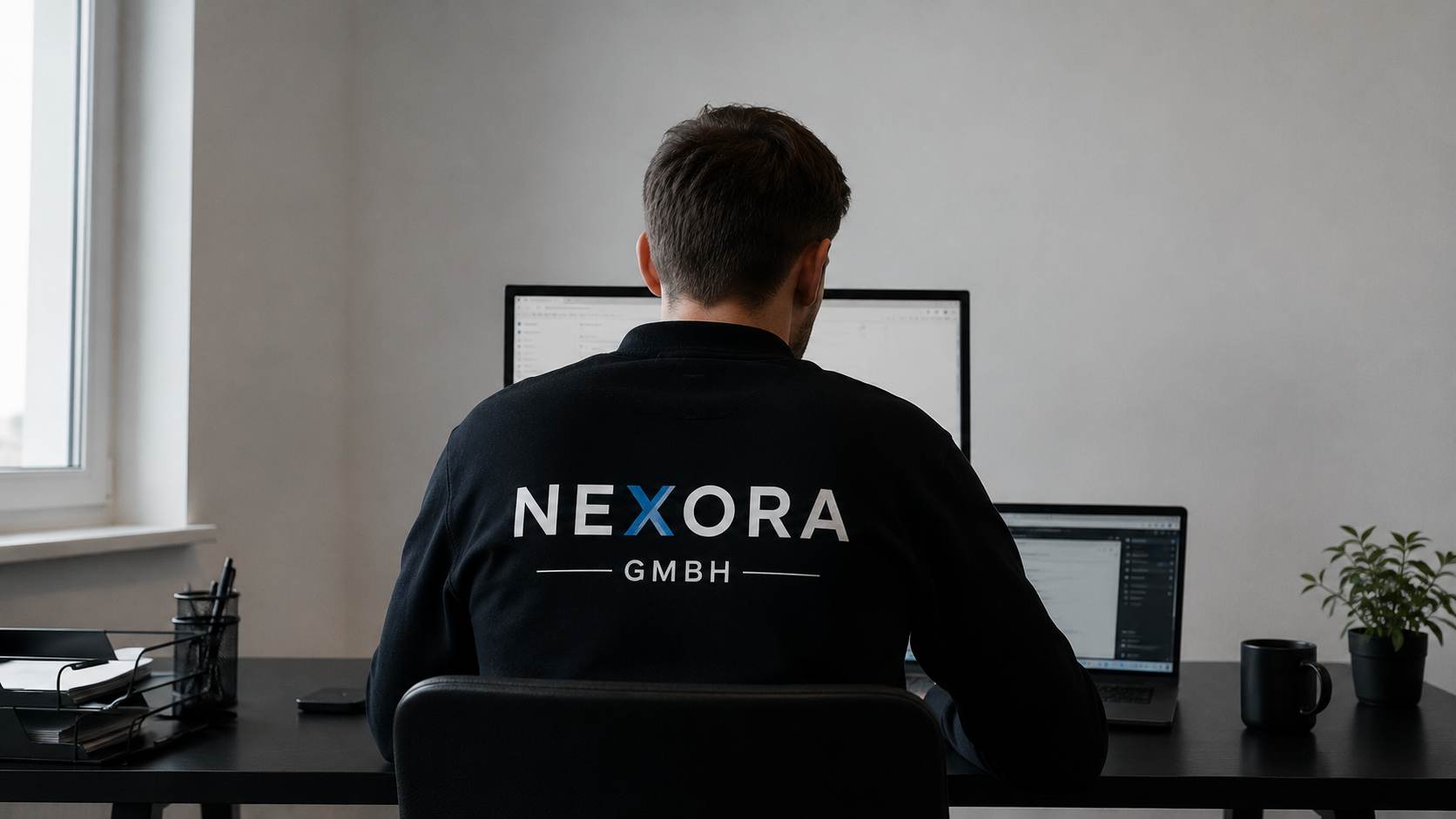 Mitarbeiter arbeitet bei Nexora